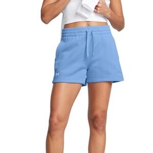 UNDER ARMOUR Rival fleece Shorts *dark lavender*